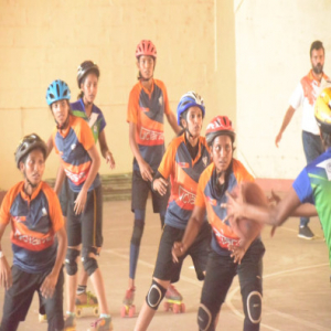 ROLLBALL WOMEN RUNNERS UP M.G.U(2019-20)