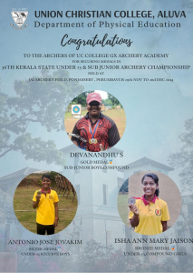 Congratulations to the Archers of the College GX Archery Academy