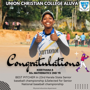 Congratulations to Keerthana