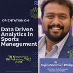 ORIENTATION ON: Data Driven Analytics in Sports Management