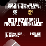 Inter Department Football Tournament