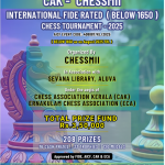 International FIDE Rated Chess Tournament