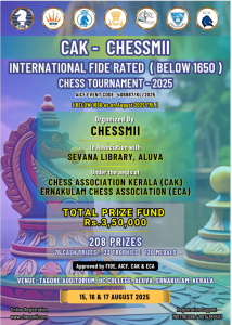 International FIDE Rated Chess Tournament