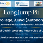 Inauguration of the Long jump pit