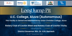 Inauguration of the Long jump pit