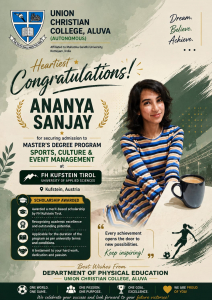 Congratulations to Ananya Sanjay