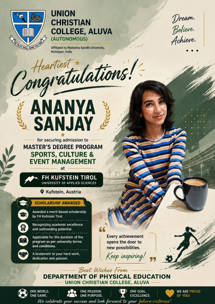 Congratulations to Ananya Sanjay