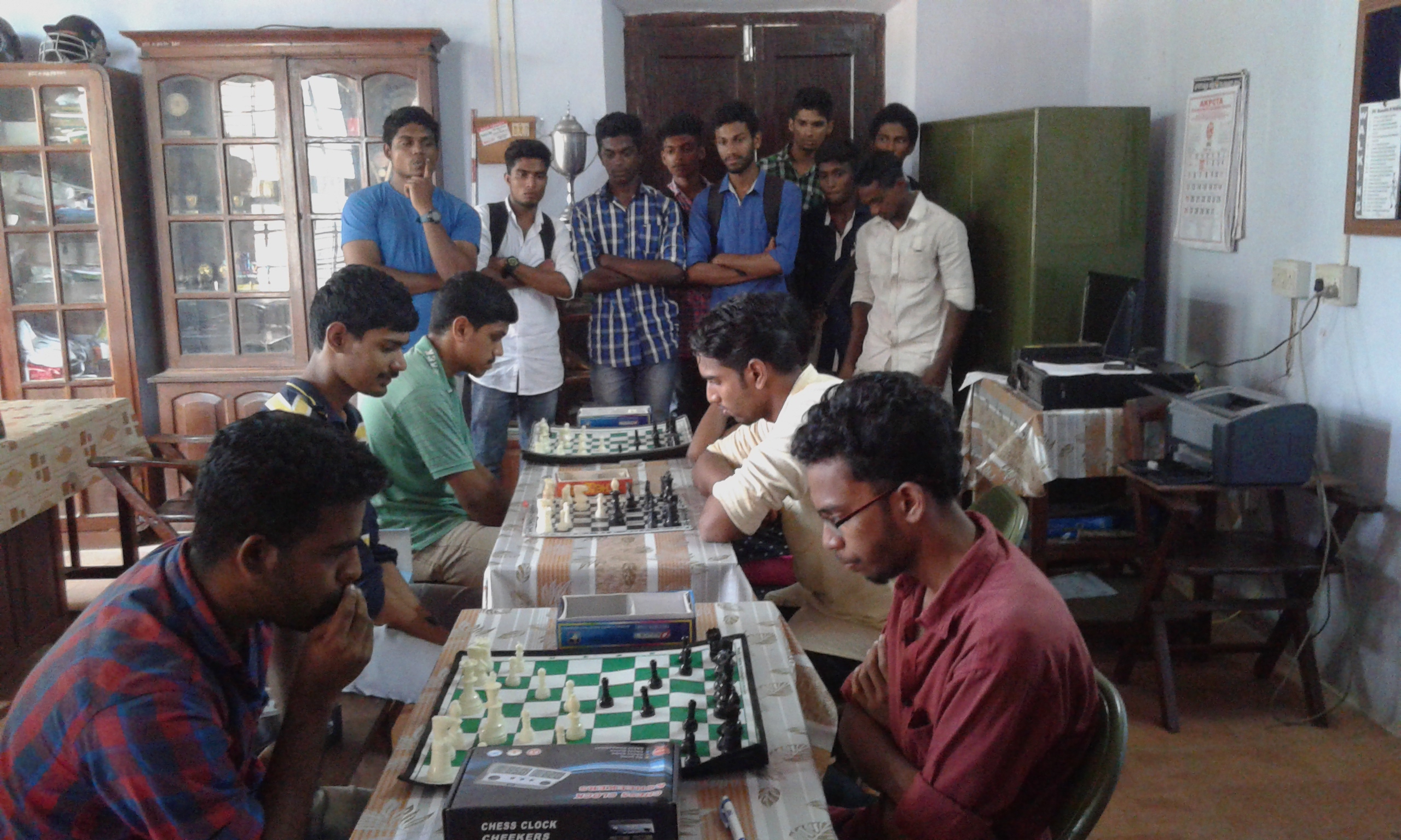 INTER DEPARTMENTAL CHESS TOURNAMENT 2015-16