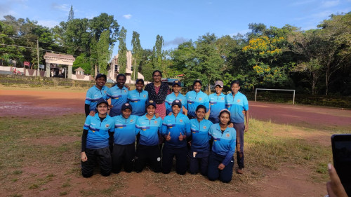 MG University Women’s Cricket Champions.