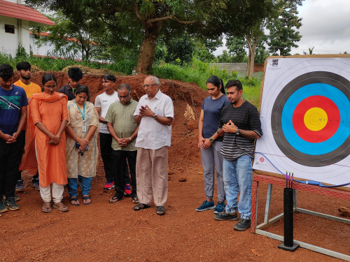 Blessing Ceremony of the Archery Academy